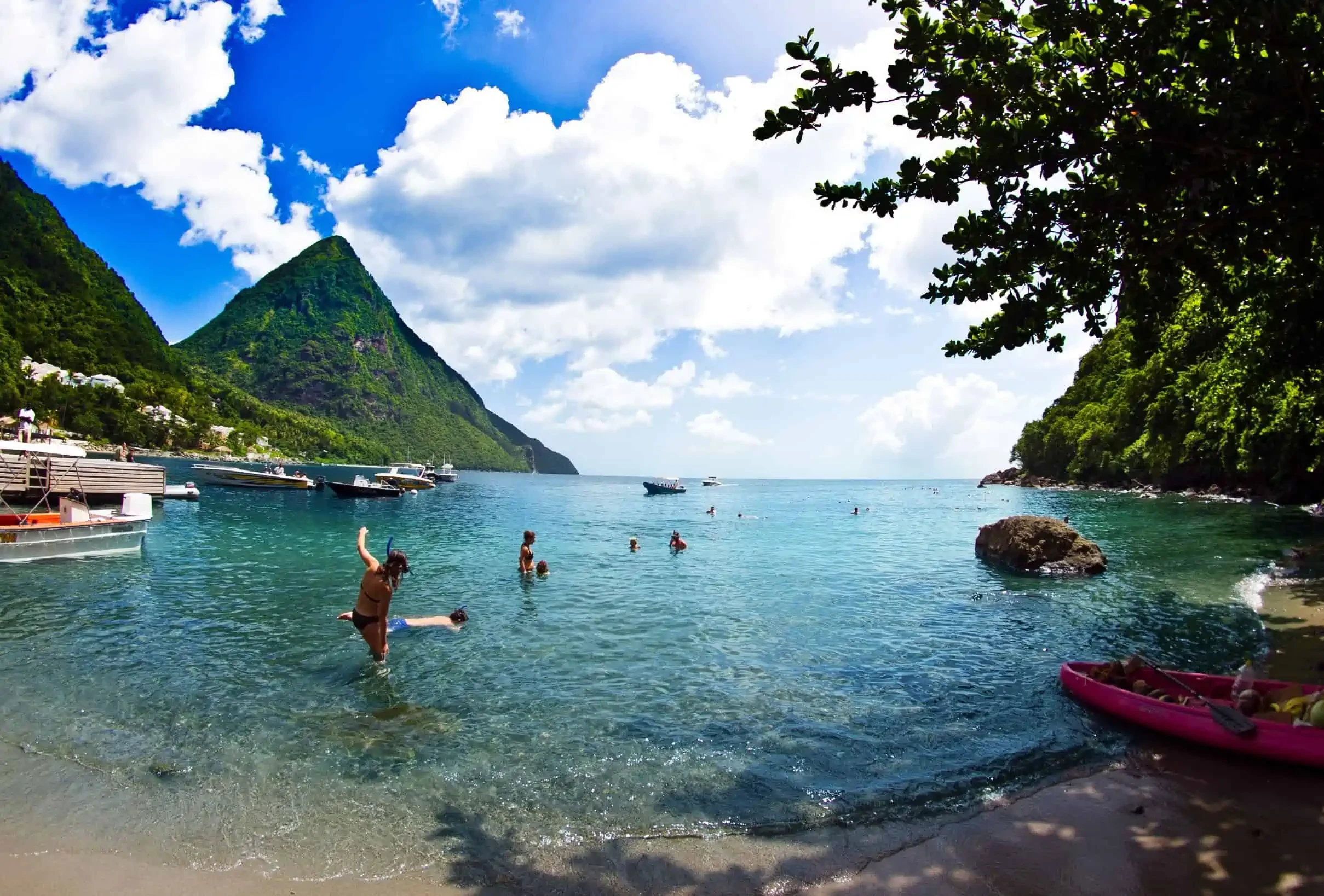 Snorkel adventure Saint Lucia